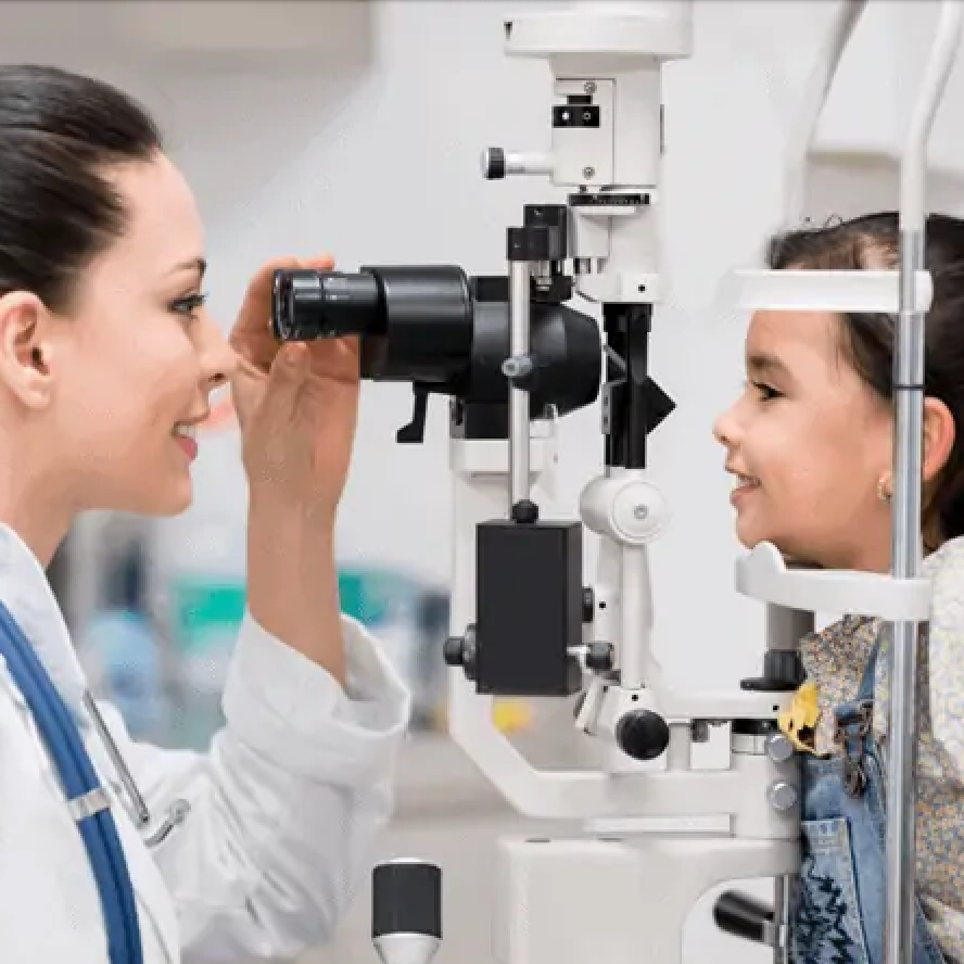 pediatric eye exam in Heritage Center